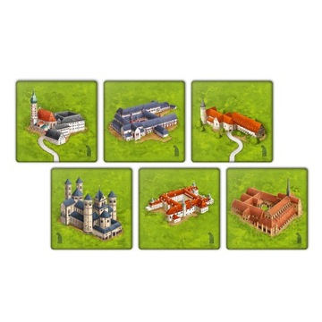Carcassonne Niemieckie Klasztory/Die Klöster in Deutschland (druga edycja)