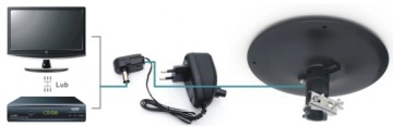МНОГОНАПРАВЛЕННАЯ DVB-T2 FULL HD MUX8 ОВЧ УВЧ АНТЕННА