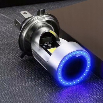 СВЕТОДИОДНАЯ ЛАМПА МОТОЦИКЛ МОТОКУТЕР H4 HS1 2600LM