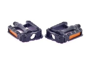 AZIMUT WELLGO C246DU ВЕЛОСИПЕДНЫЕ ПЕДАЛИ ЧЕРНЫЕ СВЕТООТРАЖАЮЩИЕ