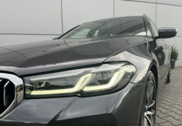 BMW Seria 5 G30-G31 Touring Facelifting 2.0 520d 190KM 2021 BMW Seria 5 M Pakiet Alcantara Navi Kamera Sport Led Virtual FV23, zdjęcie 3