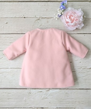 płaszczyk dziewczęcy różowy GABI roz 74