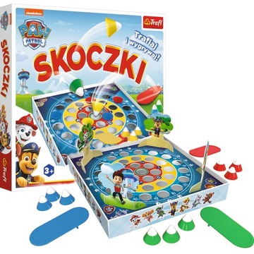 GRA ZRĘCZNOŚCIOWA SKOCZKI PSI PATROL PAW PATROL RZUTY DO CELU