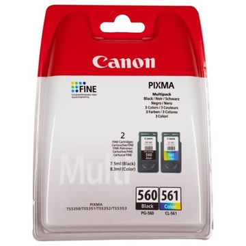 2x tusz org. Canon PG560 + CL561 TS5352 TS5353