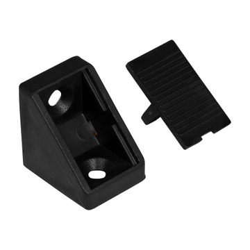 Podpórki półek Komandorki K-01 8szt - czarny