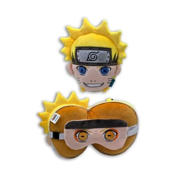 Relaxeazzz Складана подушка дорожня з пов'язкою на очі Naruto CUSH406