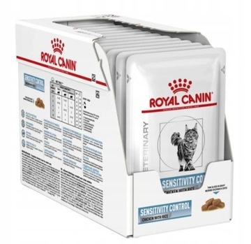 Karma dla kota Royal Canin Vet Sensitivity Contr Chicken 12X85g