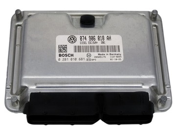 JEDNOTKA ECU VW T4 2.5 TDI 074906018AH 0281010681