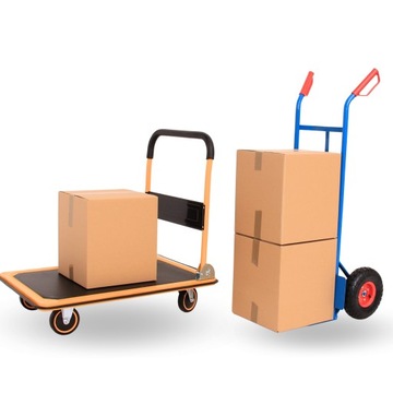 Wózek Platformowy Transportowy 250kg Magazynowy Składany Towarowy