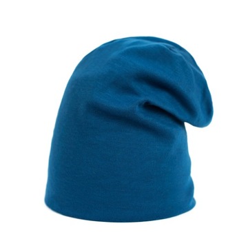 Przejściowa luźna CZAPKA beanie klasyk bawełna cz21292-3