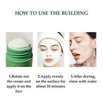 green tea purifying clay stick acne cleansing stick green tea face moistur