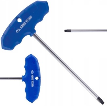 KING TONY - KLUCZ IMBUSOWY TYPU T - TORX - ROZMIAR T25x100MM