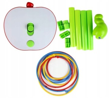 Аркадная игра Танцующий червь, покачивающийся Ринго, бросок обруча в цель