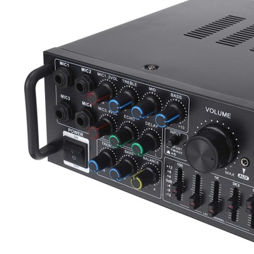 УСИЛИТЕЛЬ СТЕРЕО УСИЛИТЕЛЬ РАДИО MP3 BLUETOOTH 1200 Вт