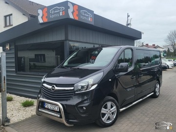 Opel Vivaro B Kombi Extra Long H1 2,9t 1.6 BiTurbo 125KM 2017 Opel Vivaro 1.6125Km 2017r 74Tys Km Kamera Navi