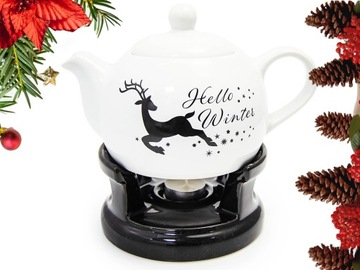 DZBANEK Z PODGRZEWACZEM 1L BL-T-31 HELLO WINTER