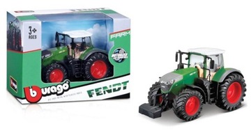 BURAGO 1:43 TRAKTOR FENDT VARIO ZIELONY METAL