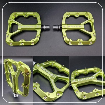 ПЕДАЛИ ПЛАТФОРМЫ Алюминиевый велосипед x 3 герметичных картриджных подшипника