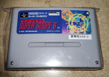 gra Super Scope 6 na Super Famicom Nintendo ! (wersja JPN)
