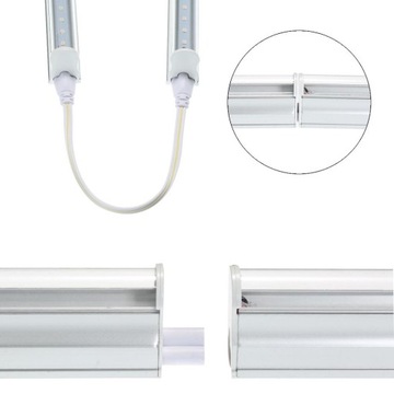 3x ЛАМПЫ ДЛЯ ВЫРАЩИВАНИЯ РАСТЕНИЙ 15 СВЕТОДИОДНЫХ ЛАМП ПОЛНОГО СПЕКТРА T5 6 Вт 30 см