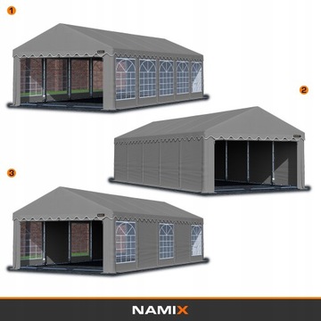 Namiot BASIC 5x8 magazynowy handlowy RÓŻNE KOLORY