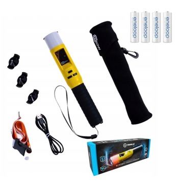 POLICYJNY alkomat przesiewowy bezustnikowy iBlow + Eneloop 1900mAh - 4 szt.
