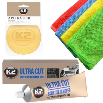 Zestaw do usuwania rys z lakieru K2 ULTRA CUT K002