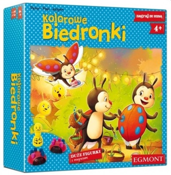 EGMONT. KOLOROWE BIEDRONKI. GRA EDUKACYJNA