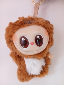 БРЕЛОК ДЛЯ КЛЮЧЕЙ LA-BOBO ПЛЮШЕВЫЙ ТАЛИСМАН