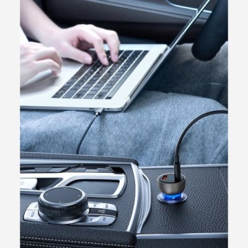АВТОМОБИЛЬНОЕ ЗАРЯДНОЕ УСТРОЙСТВО BASEUS FAST USB USB C 65 Вт SCP QC PD ДЛЯ ЗАЖИГАЛКИ