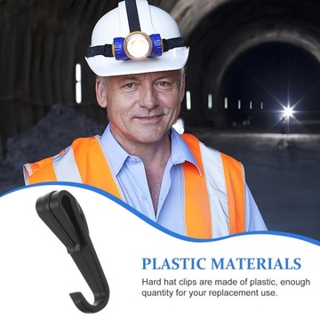 ЗАЖИМ ДЛЯ ШЛЕМА БЕЗОПАСНОСТИ, ЧЕРНЫЙ, РЕВЕРСИВНЫЙ КРЮК