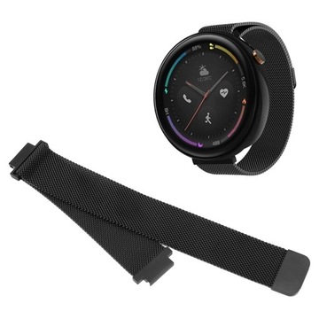 15mm smartwatch band wrist strap stainless steel magnetic buckle with lug l
