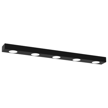 MiLAGRO Lampa sufitowa ALEXANDER 5xGX53 - czarny