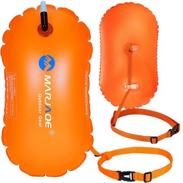 BOJKA ASEKURACYJNA BOJA DO PŁYWANIA PŁYWACKA DESKA POMPOWANA Z REGULACJĄ