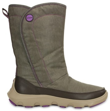 Crocs Śniegowce Duet busy day boot espresso 38,5