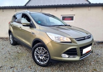 Ford Kuga II 2013 Ford Kuga AWD 4x4 SLICZNA 2.0 TDCi Bogata Wersja ORYGINAL 2014r Serwis WYJ, zdjęcie 2