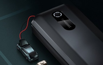 BASEUS POWERBANK JUMP STARTER BOOSTER 10000MAH USB ЗАЖИМЫ ДЛЯ ГОРЕЛКИ КАБЕЛИ