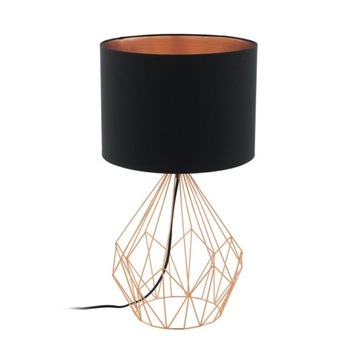 Lampa stołowa Eglo Pedregal 1 czarny 95185