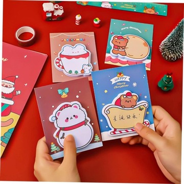 36 рождественских стикеров с супер липкими страницами с наклейками