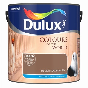FARBA DULUX KOLORY ŚWIATA INYJSKI PALISANDER 2,5L