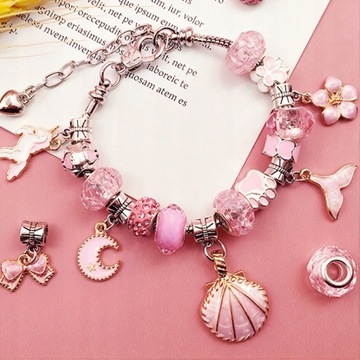 НАБОР БУСИН ДЛЯ ИЗГОТОВЛЕНИЯ ЮВЕЛИРНЫХ БРАСЛЕТОВ БУСЕРЫ ПОДАРОК