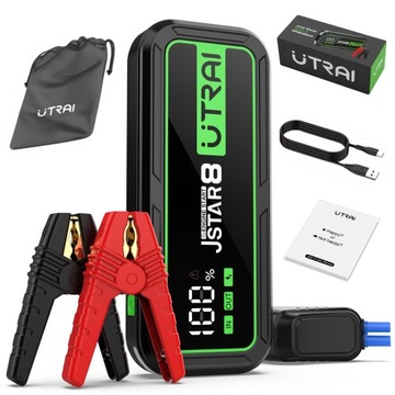 MOCNY ROZRUCH JUMP STARTER BOOSTER POWERBANK URZĄDZENIE ZAPŁONOWE 3000A