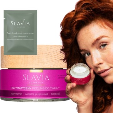 Enzymatyczny peeling do twarzy SLAVIA Cosmetics 50ml + próbka