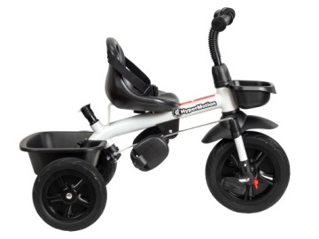 КОРЗИНА ДЛЯ ТРЕХКОЛЕСНОГО ВЕЛОСИПЕДА HyperMotion PUSH RIDE-RIDE РЕМНИ КОРЗИНА Tobi VECTOR Серый