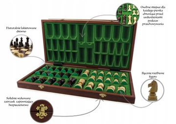 БОЛЬШИЕ ШАХМАТЫ ОРАВА интарсия (50х50см)