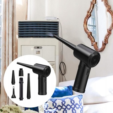 Электрический пылесос Air Duster Cordless, черный, 51000 об/мин, до