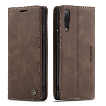 ETUI SKÓRZANE NA KLAPKĘ Z MAGNESEM HUAWEI P20 PRO