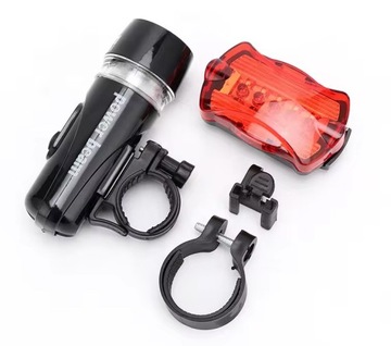 НАБОР СВЕТОДИОДНЫХ ВЕЛОСИПЕДНЫХ ФОНАРОВ ПЕРЕДНИХ И ЗАДНИХ ДЛЯ ВЕЛОСИПЕДА + USB-ФАРЫ ДЛЯ ВЕЛОСИПЕДА