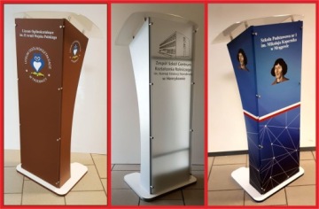 Кафедра, кафедра для презентаций с рабочим столом PLEXI