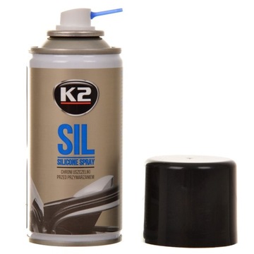 K2 SIL 100% silikon do uszczelek w SPRAYU 150ml
